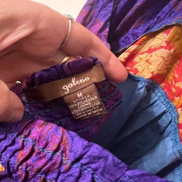 Rich Silky Halter Dress M - Picture 3 of 5